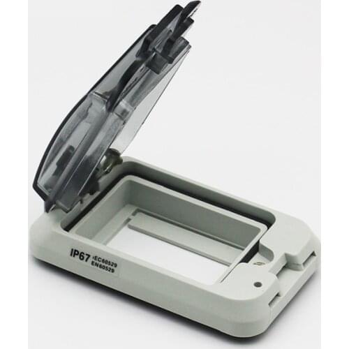 NP4-2B Waterproof Perspective Window IP67 Button switch or Circuit breaker protector cover PC Flame Retardant waterproof Cover