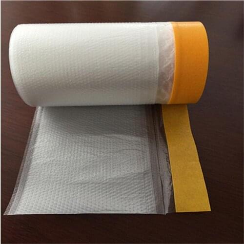 20M Plastic Protective Spray Masking Film Cover Spray Paint Protection Film For Car Paint Plastic Dip Rubber Masking Film