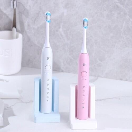 Electric Toothbrush Holder Diatomite Toothbrush Stand for Bathroom Use Fast Water Absorption Keep Dry & Anti-dirty