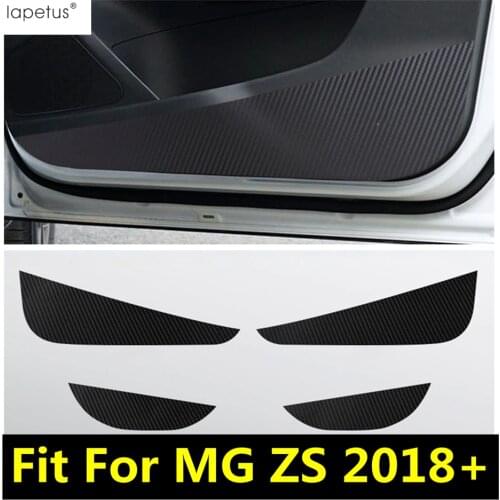 Car Inner Door Anti-kick Pad Protection Sticker Interior Decoration Side Edge Film Accessories For MG ZS 2018 2019 2020