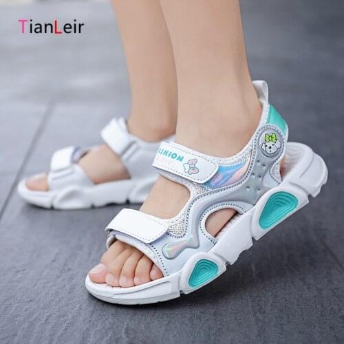 New 2021 Summer Fashion Kids Sandals Girls High Quality Beach Casual Kids Sandals Lightweight Comfortable Girls Sandals Enfant