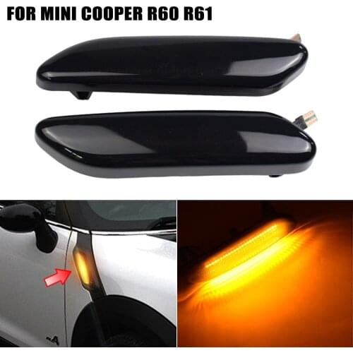 For BMW For Mini R60 Countryman R61 Paceman Led Dynamic Turn Signal Light Side Marker Sequential Lamp Indicator Blinker