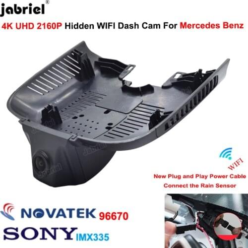4K 2160P New Car DVR Dash Cam Camera Recorder for Mercedes Benz A Class w177 B Class w247 w118 for Mercedes Benz AMG A35 CLA35