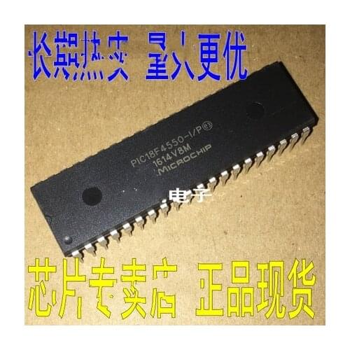 5PCS-10PCS PIC18F4550-I/P PIC18F4550-IP PIC18F4550 DIP-40 new and original