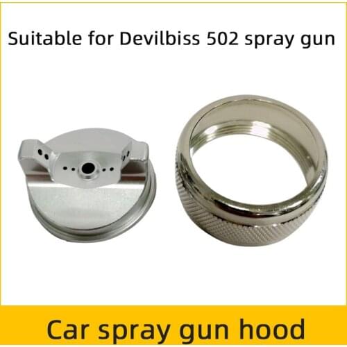 Car Paint Spray Gun Hood Gun Cap Accessories 1.4 Caliber Atomization Is Fine and Suitable For Devilbiss 502 Spray Gun