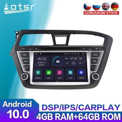 For Hyundai i20 2014 2015 2016 - 2018 Car Audio GPS Navigation Android Radio Multimedia Player Auto Screen Head Unit Stereo HD