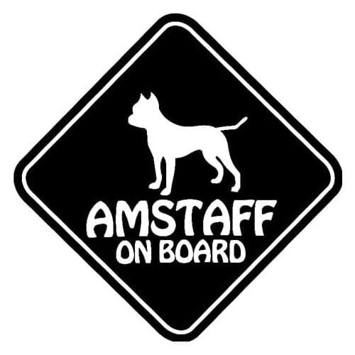 Car StickersCute Pet Dog Car Decoration Accessories Stickers on The Skateboard Are Suitable for Various Models, 15cm*15cm