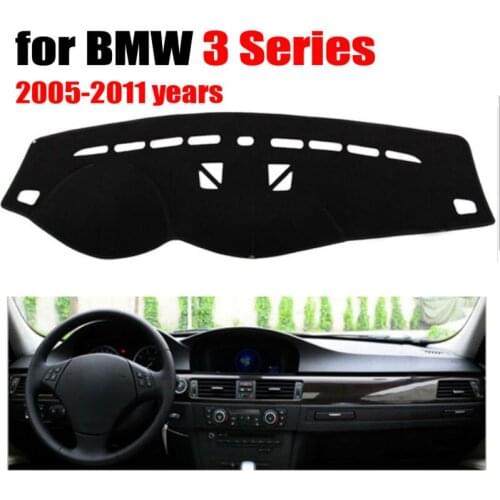 Car dashboard covers mat for BMW 3 Series with Navigation 2005-2011 Left hand drive dashmat pad dash cover auto accessories