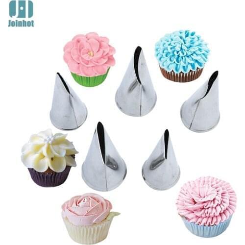 5 pcs flower tips nozzles wedding decoration Creative Icing Piping Nozzle Pastry Tips Sugar Craft Cake Decorating Tools