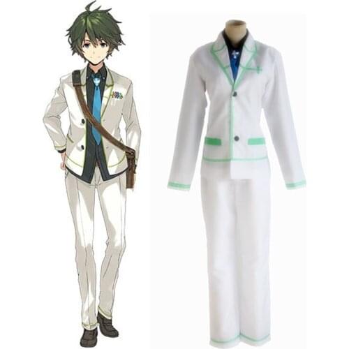 Anime Musaigen no Phantom World IZUMI Reina Ichijo Haruhiko Cosplay Costumes School Unifrom Clothes Suit Outfit