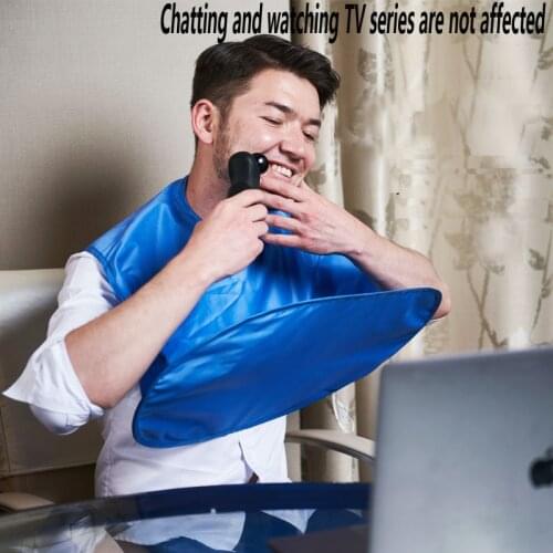 Shaving Barber Apron Hairdressing Apron & Shaving New Style for Adults Hairdresser Easy Clean Foldable Portable Shave Cloak Mat