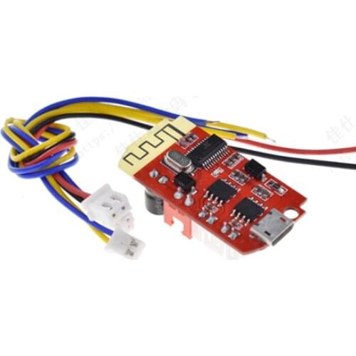 CT14 Micro 4.2 Stereo Power Amplifier Board Module 5VF 5W+5W Mini with Charging Port for Refitting Idle Sound Box