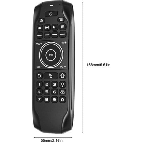 C90C Button Bluetooth-compatible 5.0 Air Remote Control for -Android Fly MouseWireless Waterproof Phone Controller For TV/Box