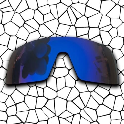 Polarized Sunglasses Replacement Lenses for-Sutro Frame - Deep Blue