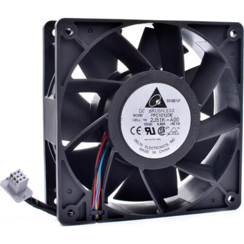 Brand new original PFC1212DE 2J51K-A00 12cm 12038 120mm 120x120x38mm 12V 4.80A server chassis cooling fan