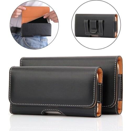 Hot sale Universal Mobile Phone Pouch Small Waist packs Bag Men Waist Packbag slim handbags Belt Clip Holster Leather Phone Bags