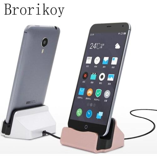 USB Charger Dock for bel'kin Samsung iPhone Mobile Phone Adapter Universal Micro Type-C Cable Desktop Stand Charge