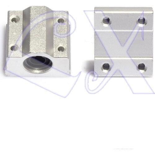 1PC New SCS12UU Linear Ball Bearing Block Pillow Block For Cnc Parts Chrome-plated optical axis guide rail