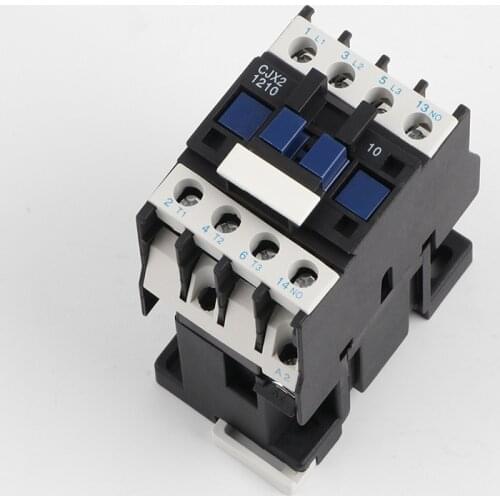 1pcs CJX2-1210 low voltage contactor thickened silver point pure copper coil 220V three-phase AC contactor