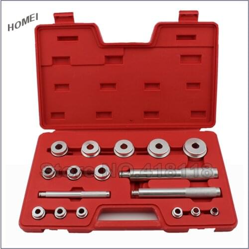 18pcs Aluminum Bearing race seal bush driver set / tool / kit