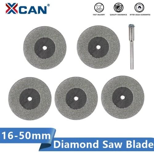 XCAN Mini Cutting Disc for Rotary Accessories Diamond Grinding Wheel Rotary Tool Circular Saw Blade Abrasive Diamond Disc