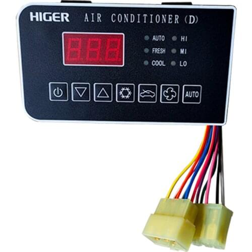 BUS AIR CONDITIONAL CONTROL PANEL AC PANEL YUTONG, HIGER, KINGLONG,SUNWIN, SUNLONG GOLDENDRAGON SCANIA 81KA4-049 COOLING SPARE