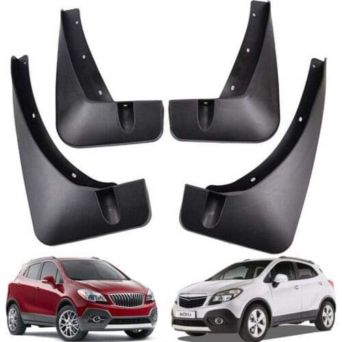 Car Decoration Front & Rear Splash Guards Mud Flaps fit for 2013-2018 Buick Encore Vauxhall Opel Mokka Fender 4PCS/Set