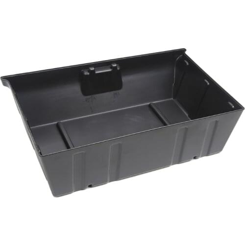 Car Under Seat Storage Organizer Tray Black Storage Drawer Box Suitable for Model Y Auto Accessories