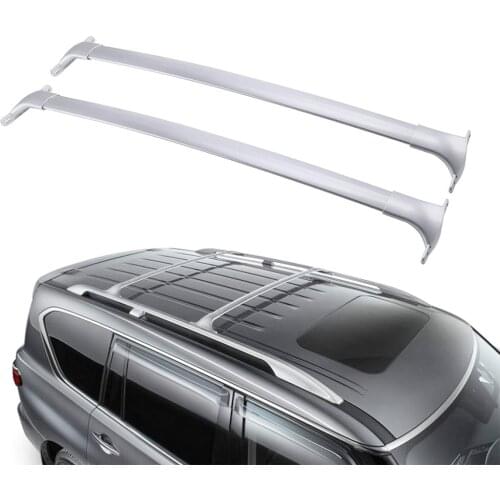 Roof Rack for 2017 2018 2019 2020 Nissan Armada & Patrol Y62 Cross Bars Luggage Racks Carrier Baggage Holder 2pcs Crossbar