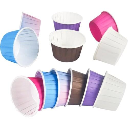 20/50pcs Cake Wrappers Muffin Cupcake Liner Baking Cup Tray Case Cake Paper Cups Baking Tools for Birthday Party Wedding Decors