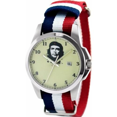 Che Guevara Watch with Date - Free Shipping