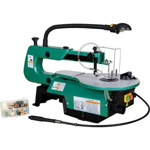 H1602 16 Inch luxury Models Stepless Speed Wire Saw Machine Pull flower Saw Jig Saw Multi-function Saw Processing Center