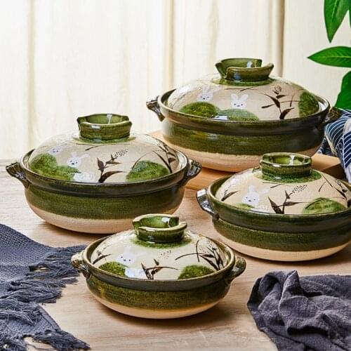 Kitchen Accessories Cooking Pot Ceramic Soup Pot Korean Noodles Casserole Pot Non Stick Cooking Pot Panelas Kitchenware BC50TG