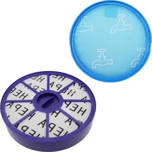 Front & Back HEPA Filter Kit for Dyson DC19 DC20 DC21 DC29 Pre & Post upper & lower Motor Filters Vacuum Cleaner Replacement