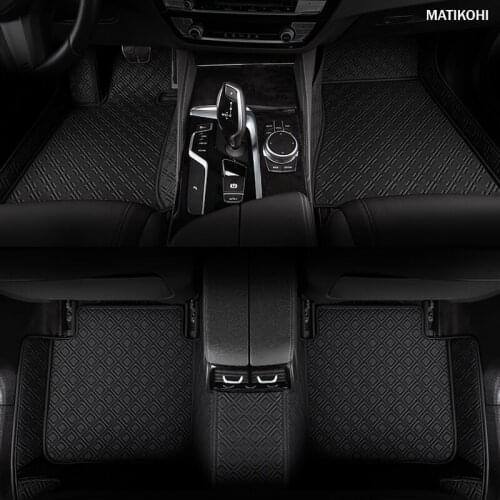 Custom Car Floor Mats for BMW e36 e39 e46 e60 e90 f10 F15 F16 f30 x1 x3 x4 x5 x6 1/2/3/4/5/6/7 foot mats car accessories styling