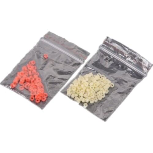 Rubber Band Particles Fishing Bait Rubber Band Red Worm Clip Rubber Band Ring Fishing Rubber Band Fishing Gear Accessories