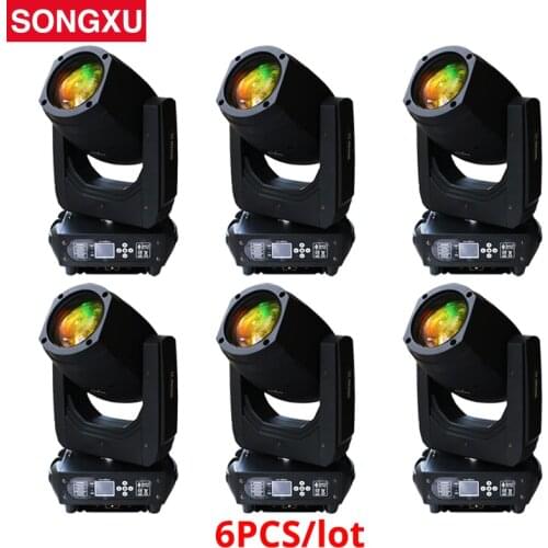 LED Spot Lyre 200W LED Moving Head Light for DJ Disco Concert Stage Party Light 6pcs/lot/SX-MH200B