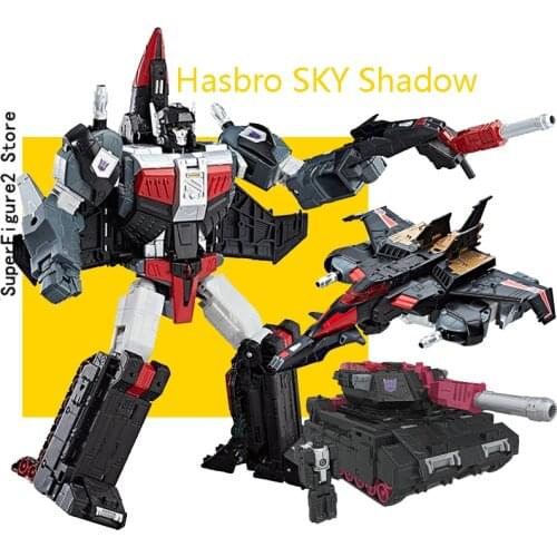 Transformation HZB Age of Extinction IDW G1 Titans Return Series Leader Class Black S K Y Shadow Action Figures Model Toys