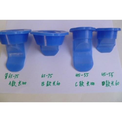 Vidric 45-75mm Anti Odor Sealing Ring,Down pipe deodorant seal ring New silica gel deodorant drain core Bathroom block odorizer