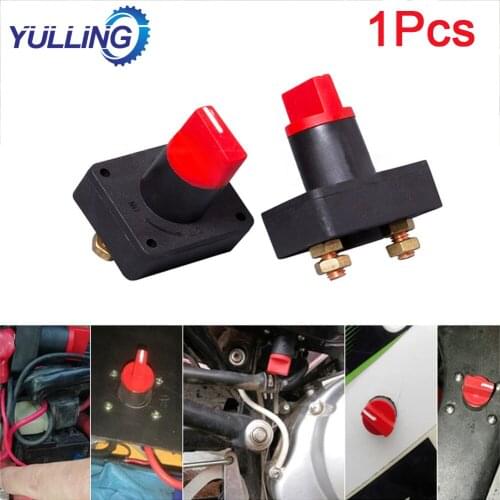 YULLING 100A 12V Battery Switch Isolator Battery Disconnect Switch Kill On/Off Switch for Boats Cars Trucks Yachts