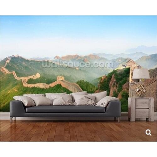 Custom natural wallpaper,Great Wall of China Landscape,3D photo mural for living room bedroom dining wall waterproof wallpaper