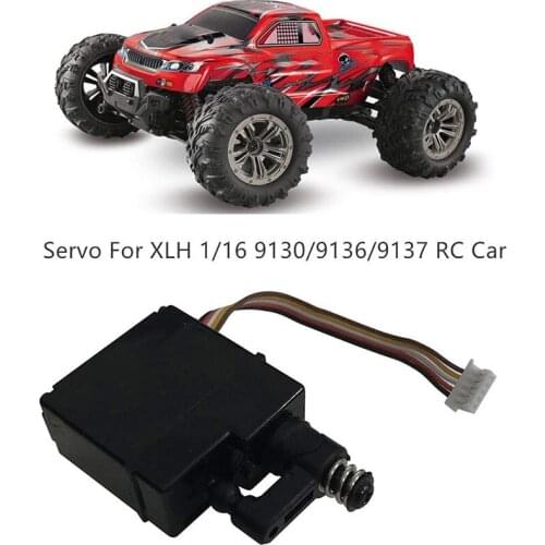5 Wires Servo Gear Spare Part for XLH 1/16 9130 9136 9137 Off Road RC Car Accessories RC Parts