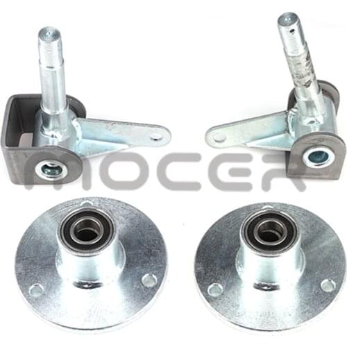 1set 6 inch Wheel Knuckle Spindle With Wheel Hub Fit For DIY China 110cc 168 200F Go Kart Buggy Karting ATV UTV Quad Bike Parts