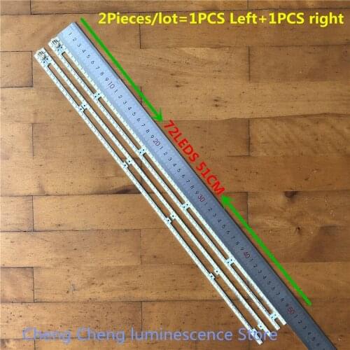 10Pieces/lot LED strip BN64-01644A 2011SVS46-5K6K-LEFT RIGHT for UA46D5000PR LTJ460HW03-H 100%new
