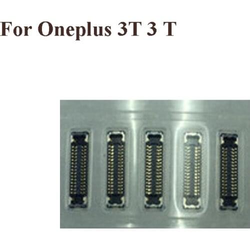 2PCS Dock Connector Micro USB Charging Port FPC connector For oneplus 3T 3 T logic on motherboard mainboard oneplus3T