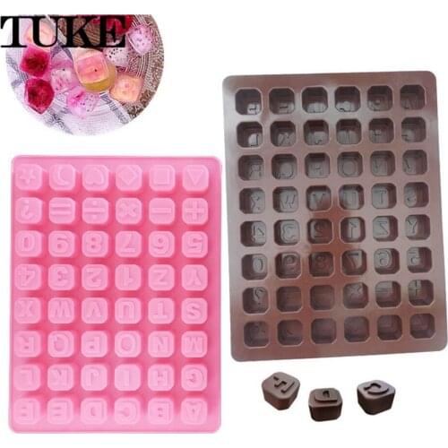 26 Letters Alphabet Cake Molds Silicone Square Chocolate Bakeware Cooking Tools DIY Making Wedding Party Decoration