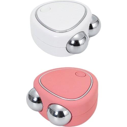 3D Microcurrent Facial Roller, Multifunctional Face Beauty Roller Body Massager ,Body Arms Neck Massage for Wrinkles