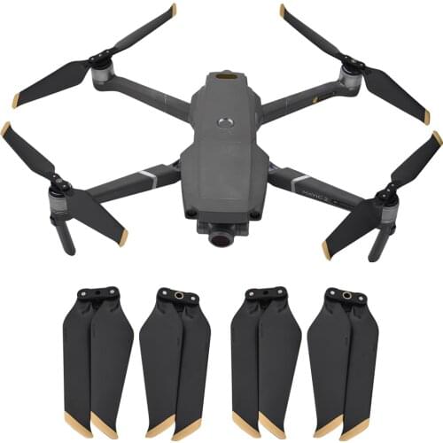 4PCS Propeller for DJI Mavic 2 Pro Zoom 8743 Low-Noise Props Quick-Release Folding Blade Noise Reduction Prop Accessory