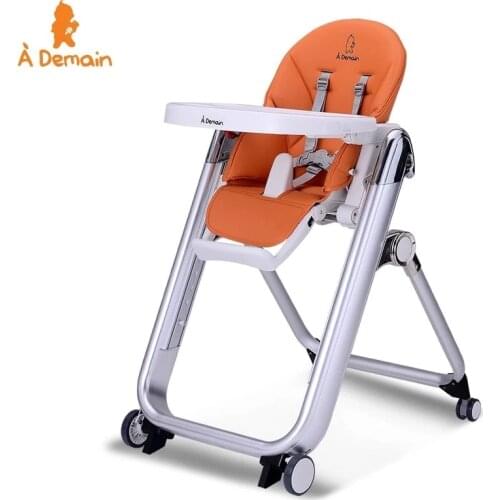 A demain baby high chair baby seat dinner table multifunction adjustable folding chairs for children