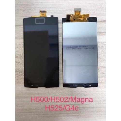 No Dead Pixel 100% Testing Display For LG Magna G4C H500 H502 H525 With Capacitive Touch Screen Digitizer Bezel Frame Assembly